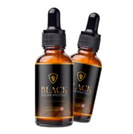 Black Sugar Protect liquid dietary supplement bottle